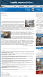 Mobile Screenshot of leteckemuzeum.destna.cz